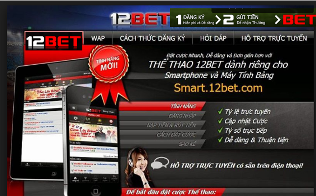 Tham gia cá cược trên 12bet có gì hay?