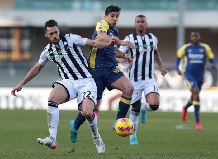 Soi kèo, dự đoán Udinese vs Verona, 02h45 ngày 31/1 - VĐQG Ý